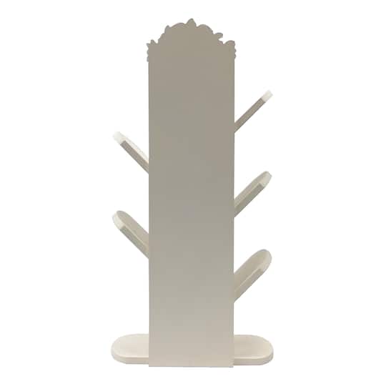 23.75" White Book Rack Tabletop Décor by Ashland®
